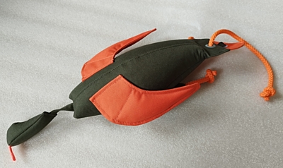 Bracco Teacher Duck Dummy- khaki/oranž, různé váhy.