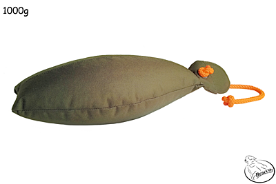 Bracco Teacher Duck Dummy Khaki Easy - various weights.