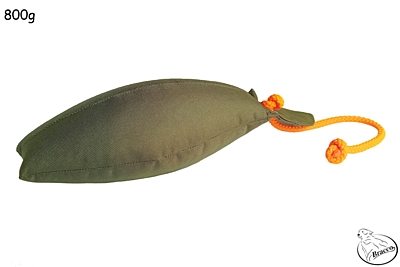 Bracco Teacher Duck Dummy Khaki Easy - various weights.