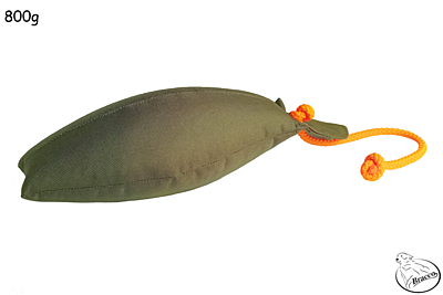 Bracco Teacher Duck Dummy Khaki Easy - various weights.