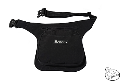 Bracco Friendly Waist Pocket, black - different sizes.