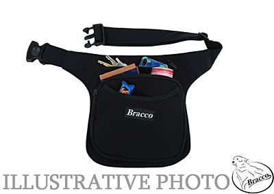 Bracco Friendly Waist Pocket, black/bamboo - different sizes.