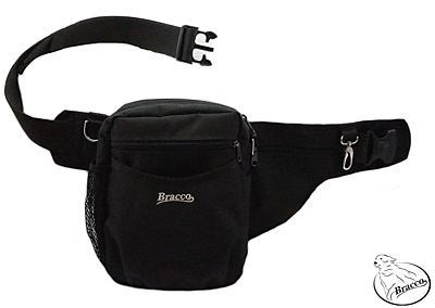 Bracco dog training belt Multi, black.