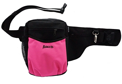 Bracco dog training belt Multi, black/pink