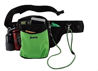 Bracco dog training belt Multi, black/green
