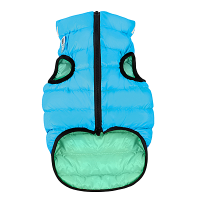 Airy Vest Lumi bunda pro psy luminiscenční/modrá- různé velikosti