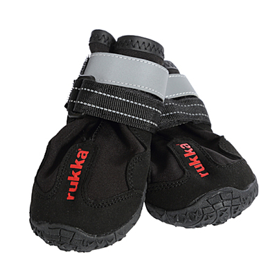 Rukka botičky Proff Shoes - sada 2ks, černé- různé velikosti