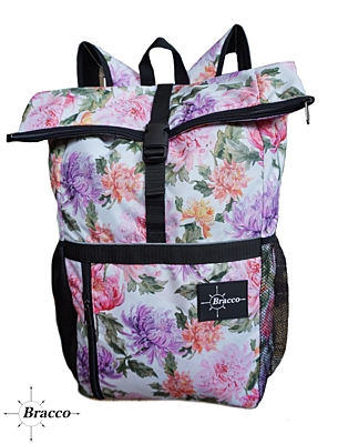 Bracco Backpack Active- flowers