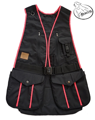 Bracco Dogsport vesta pro psí sporty, černá/růžová- různé velikosti. 