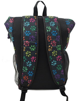 Bracco Backpack Active- black/paws