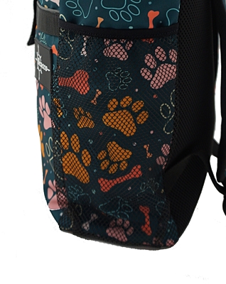Bracco Backpack Active- green/paws