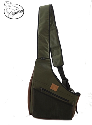 Bracco training bag Profi without zipper L, khaki/brown