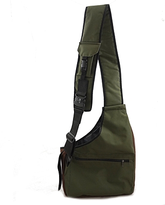 Bracco training bag Profi without zipper L, khaki/brown