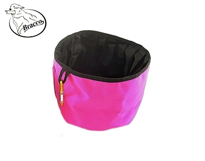 Bracco Collapsible Dog Bowl, waterproof, size M- different colors