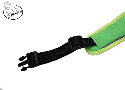 BRACCO dog harness ACTIVE, neon green - various sizes.