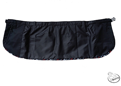 Bracco Aktivní Sukně černá- barevné tlapky, různé velikosti.