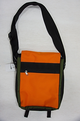 Bracco bag for training and other activities, size S, khaki/ orange - labrador retriever