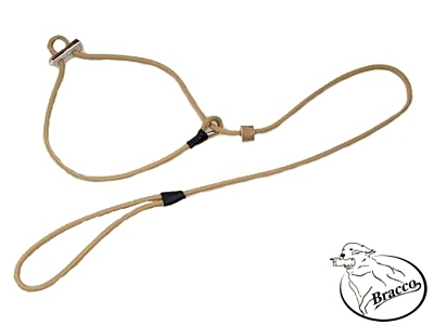 Bracco moxon dog leash 2x stopper antler 4.0 mm/ 170 cm - different colors.