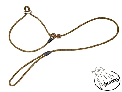 Bracco moxon dog leash 2x stopper antler 8.0 mm/ 140 cm - different colors.