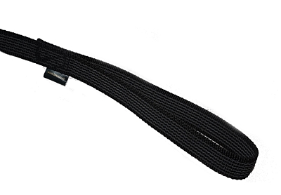 Bracco check cords with anti-slip, different lengths and types, black.