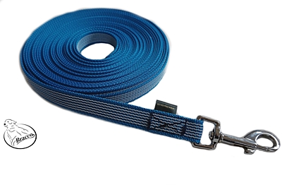 Bracco check cords with anti-slip, different lengths and types, blue