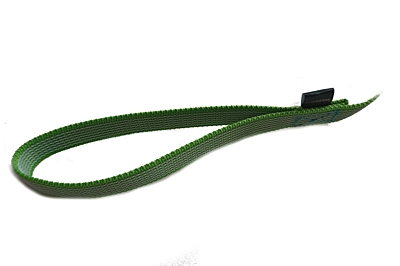 Bracco check cords with anti-slip, different lengths and types, green.